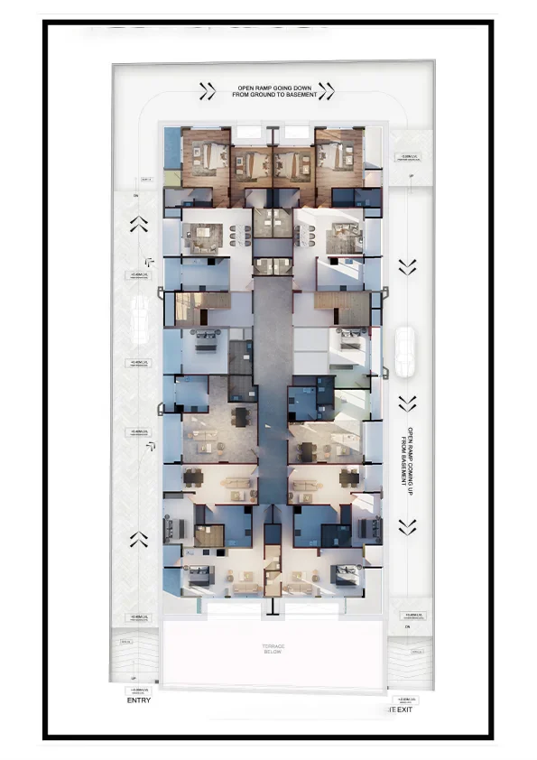 4th Floor Plan Layout